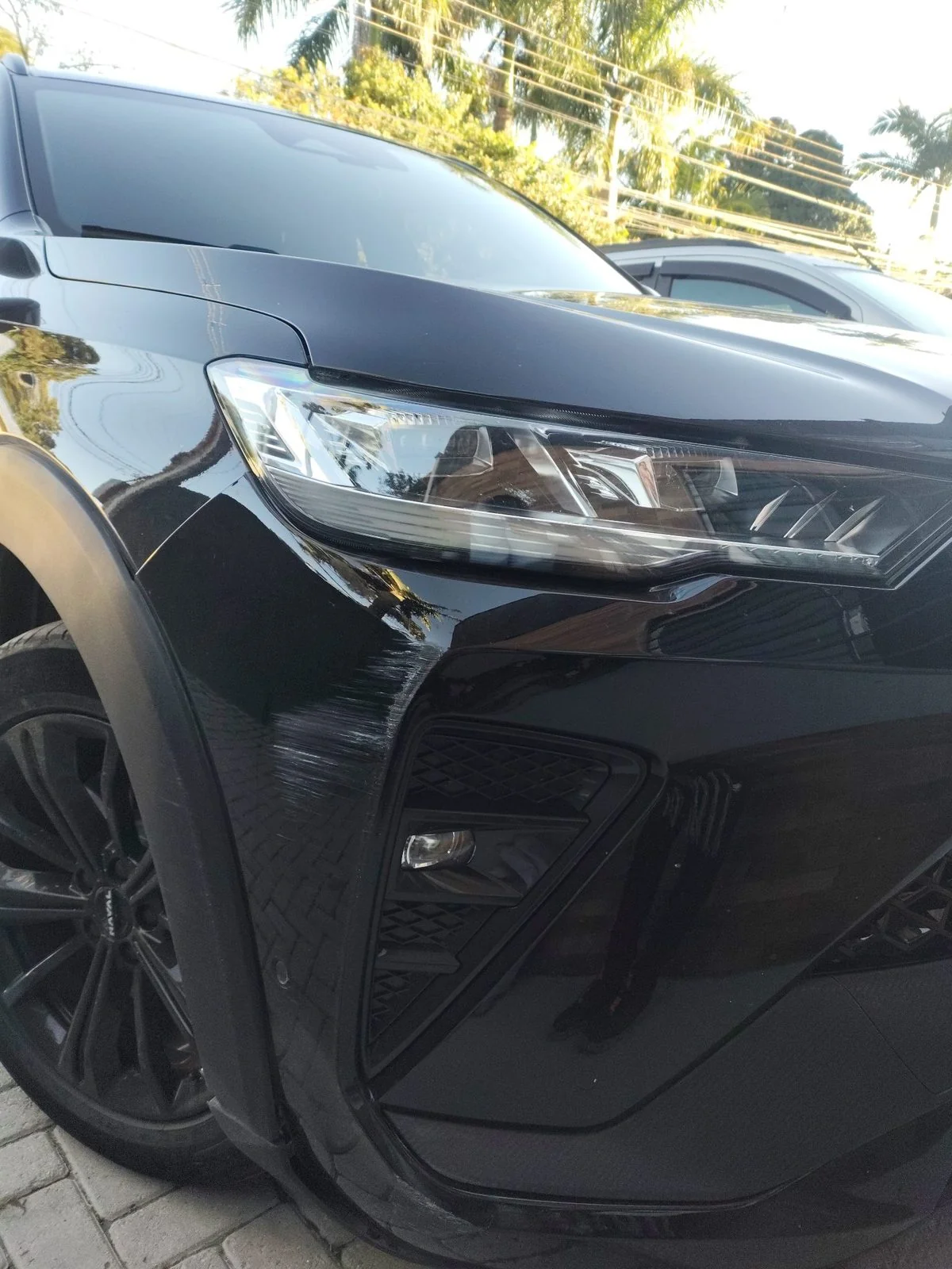 GWM Haval antes da funilaria — Meta Car Florianópolis